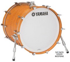 YAMAHA Absolute Hybrid Maple Bass Drum 22"x18" (Vintage Natural)