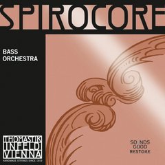Комплект струн Thomastik Spirocore Orchestra (medium) 4/4 для контрабаса