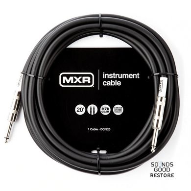 MXR Standard Instrument Cable (6m)