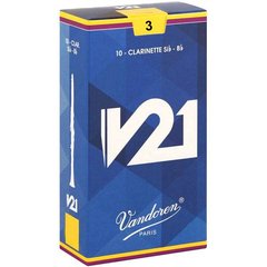 Тростини для кларнета Bb Vandoren V21 №3 (10 шт)
