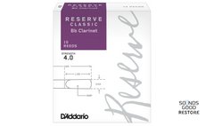 Тростини для кларнета Bb D'ADDARIO Reserve Classic №4 (10 шт)