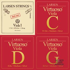Комплект струн Larsen Virtuoso 4/4 для альта