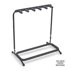 ROCKSTAND RS20861 B - Guitar Rack Stand for 5 Electric Guitars / Basses