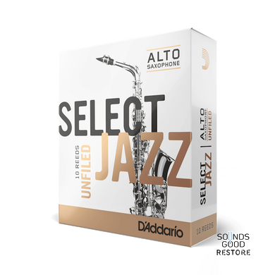 D'ADDARIO Select Jazz - Alto Sax Unfiled 2H - 10 Pack