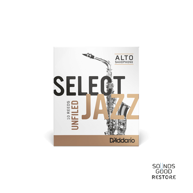 D'ADDARIO Select Jazz - Alto Sax Unfiled 2H - 10 Pack