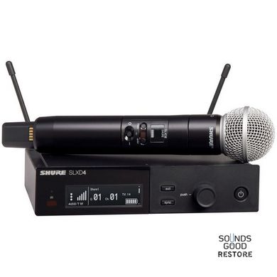 Радіосистема для вокалу Shure SLXD24E/SM58 H56