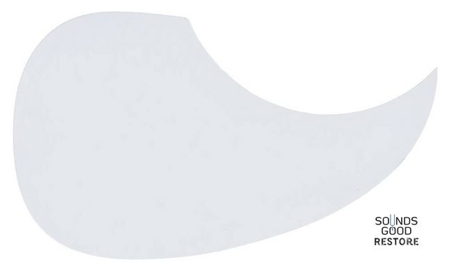 PAXPHIL M20 ACOUSTIC GUITAR PICKGUARD (WHITE)