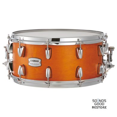 YAMAHA TMS1465 Tour Custom Snare Drum 14"x6.5" (Caramel Satin)