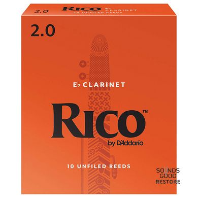 D'ADDARIO Rico - Eb Clarinet #2.0 - 10 Pack