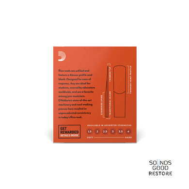 D'ADDARIO Rico - Alto Sax #3.5 - 10 Pack