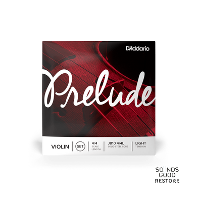 D'ADDARIO PRELUDE VIOLIN STRING SET 4/4 Scale Light Tension