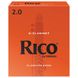 D'ADDARIO Rico - Eb Clarinet #2.0 - 10 Pack