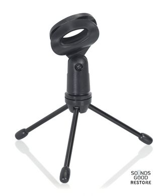 GATOR FRAMEWORKS GFW-MIC-0250 Wired Mic Mini Tripod Desktop Stand