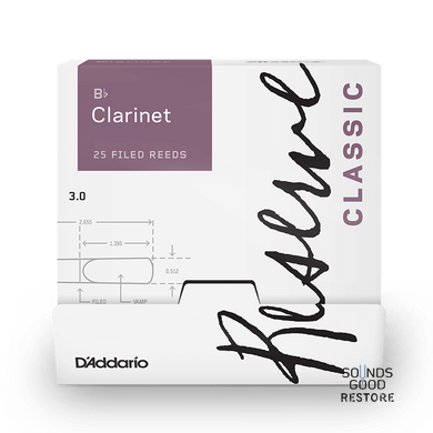 D'ADDARIO Reserve Classic - Bb Clarinet #3.0 - 25 Box