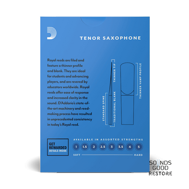 D'ADDARIO Royal - Tenor Sax #3.5 - 10 Pack