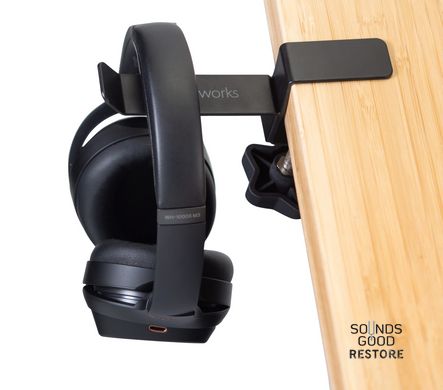 GATOR FRAMEWORKS GFW-HP-HANGERDESK Headphone Hanger For Desks