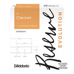 D'ADDARIO Reserve Evolution Bb Clarinet #2.5 - 10 Pack