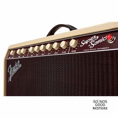 Ламповий комбопідсилювач Fender Super-Sonic 22 Combo Blonde