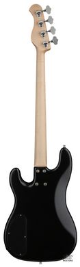 SADOWSKY MetroLine 21-Fret Hybrid P/J Bass, Ash, 4-String (Solid Black Satin)