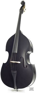 STENTOR 1950LCBK Harlequin Rockabilly Double Bass 3/4 (Black)