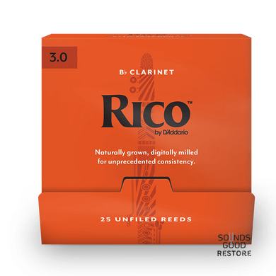 D'ADDARIO Rico - Bb Clarinet #3.0 - 25 Box