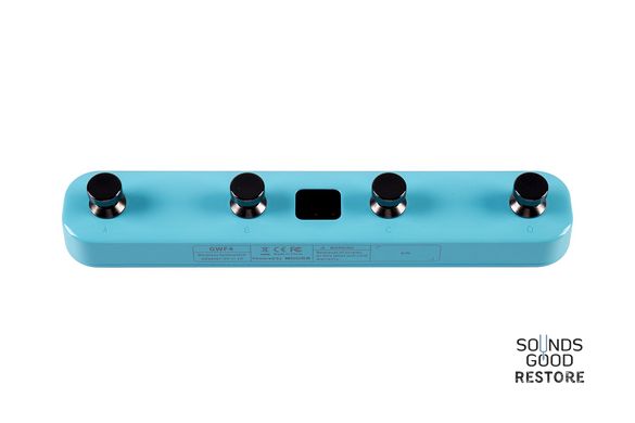 MOOER GWF4 Wireless Footswitch (Blue)