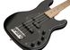 SADOWSKY MetroLine 21-Fret Hybrid P/J Bass, Ash, 4-String (Solid Black Satin)