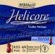 D'ADDARIO HELICORE VIOLIN SINGLE D STRING 4/4 Scale Medium Tension