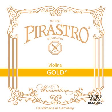 Комплект струн Pirastro Gold для скрипки (Ми-шарик)