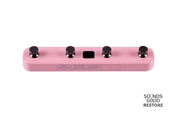 MOOER GWF4 Wireless Footswitch (Pink)