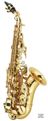 Сопрано-Саксофон J.MICHAEL SPC-700 (S) Curved Soprano Saxphone