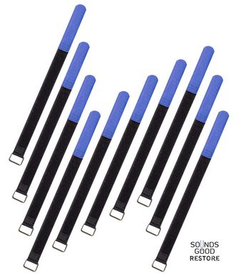 ROCKBOARD RBO CAB TIE 300 BL - Cable Ties, 10 pcs., Medium - Blue