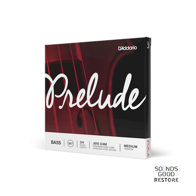 D'ADDARIO PRELUDE BASS STRING SET 3/4 Scale Medium Tension