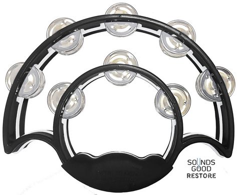 MAXTONE #717 TAMBOURINE (BLACK)