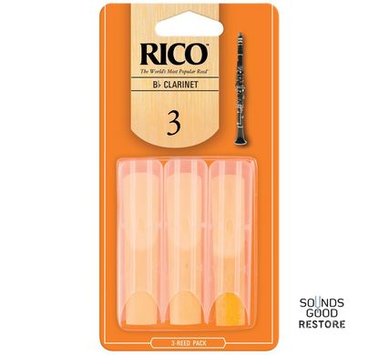 RICO Rico - Bb Clarinet #3.0 - 3-Pack