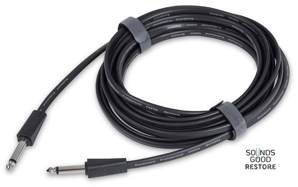 ROCKBOARD Flat Instrument Cable, Straight/Straight (600 cm)