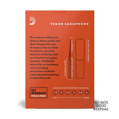 D'ADDARIO Rico - Tenor Sax #2.0 - 10 Pack