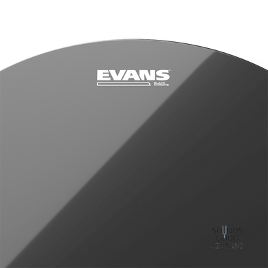 EVANS BLACK CHROME Rock Tom Pack (10", 12", 16")