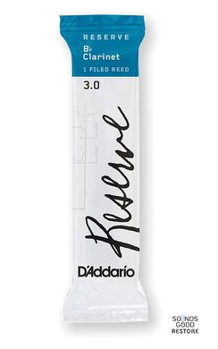 D'ADDARIO Reserve Bb Clarinet #3.0 (1шт)