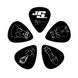 PLANET WAVES JOE SATRIANI SIGNATURE GUITAR PICKS, BLACK (Heavy Gauge)