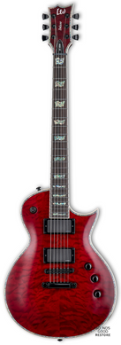 LTD EC-1000 (See Thru Black Cherry)