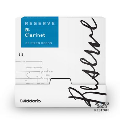 D'ADDARIO Reserve Bb Clarinet #3.5 (1шт)