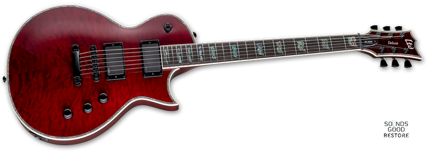 LTD EC-1000 (See Thru Black Cherry)