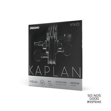 D'ADDARIO KAPLAN VIVO VIOLIN STRING SET 4/4 Scale Medium Tension