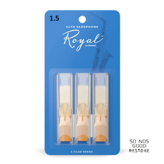 D'ADDARIO Royal - Alto Sax #1.5 - 3-Pack