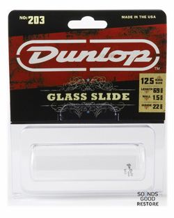 DUNLOP 203 REGULAR WALL LARGE GLASS SLIDE