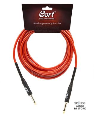 CORT CA525 (Red) Instrument Cable (4.5m)