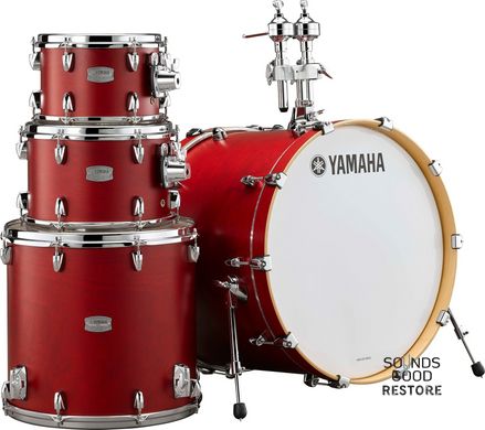 YAMAHA TOUR CUSTOM SHELL PACK (Candy Apple Satin)