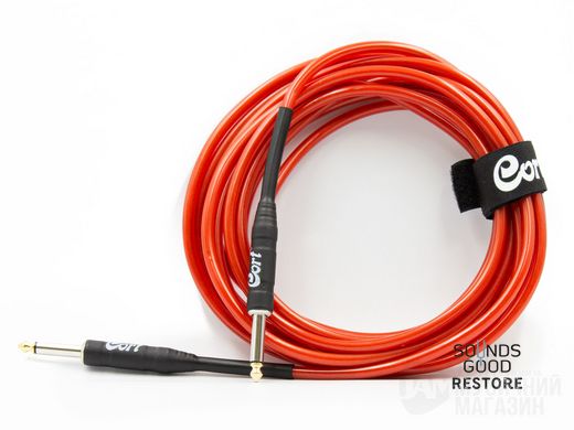 CORT CA525 (Red) Instrument Cable (4.5m)