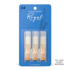 D'ADDARIO Royal - Alto Sax #2.0 - 3-Pack